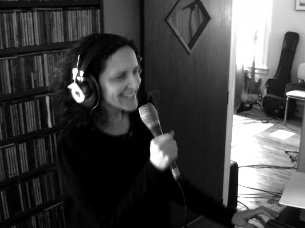 Rebecca Turner in the Studio